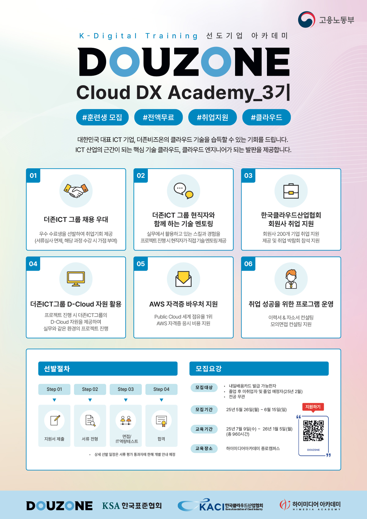 [더존비즈온] Cloud DX Academy 수강생 모집
