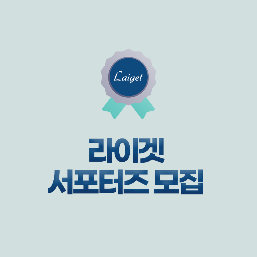 라이겟 서포터즈 1기 모집