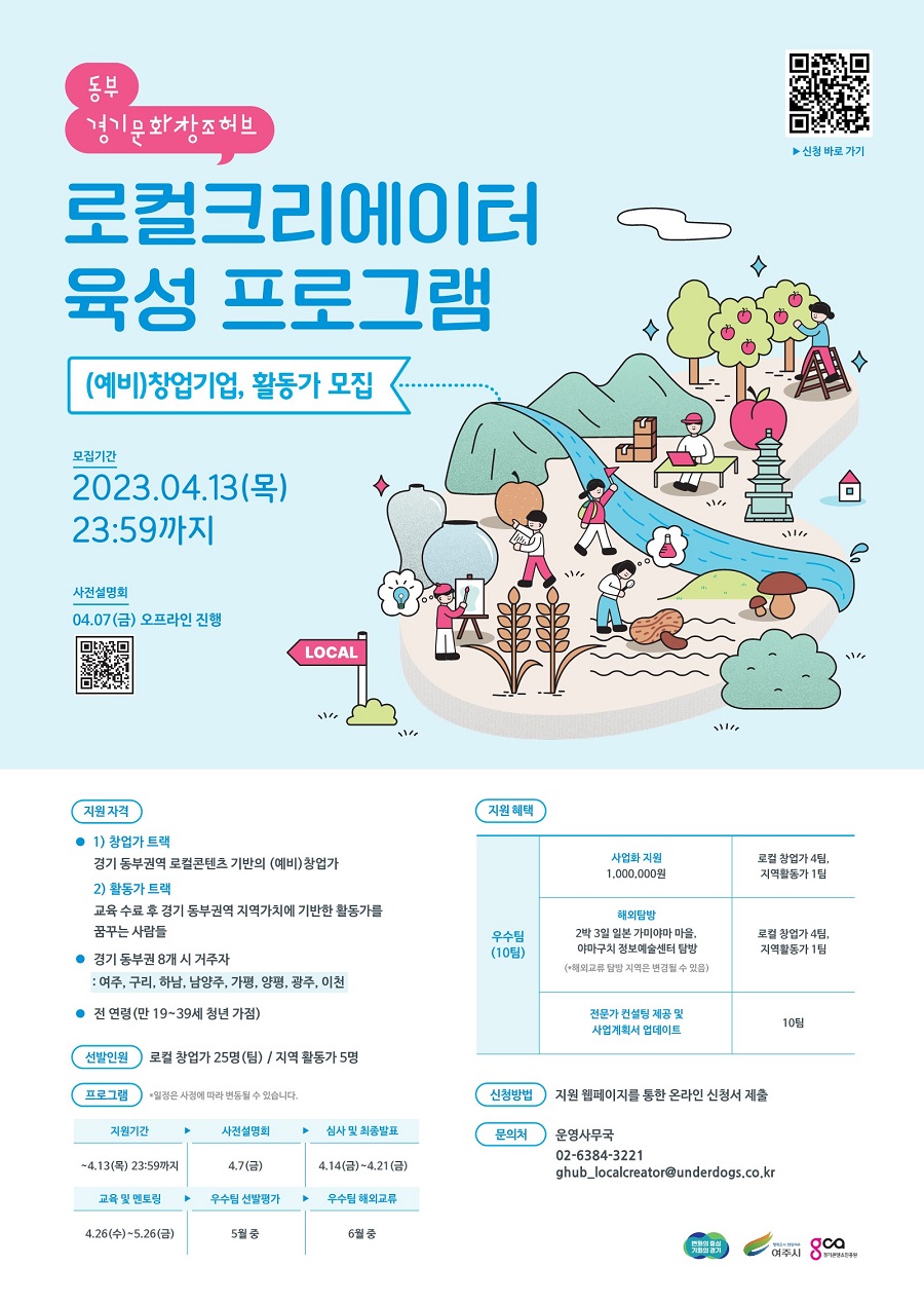 경기도 로컬크리에이터 육성프로그램 