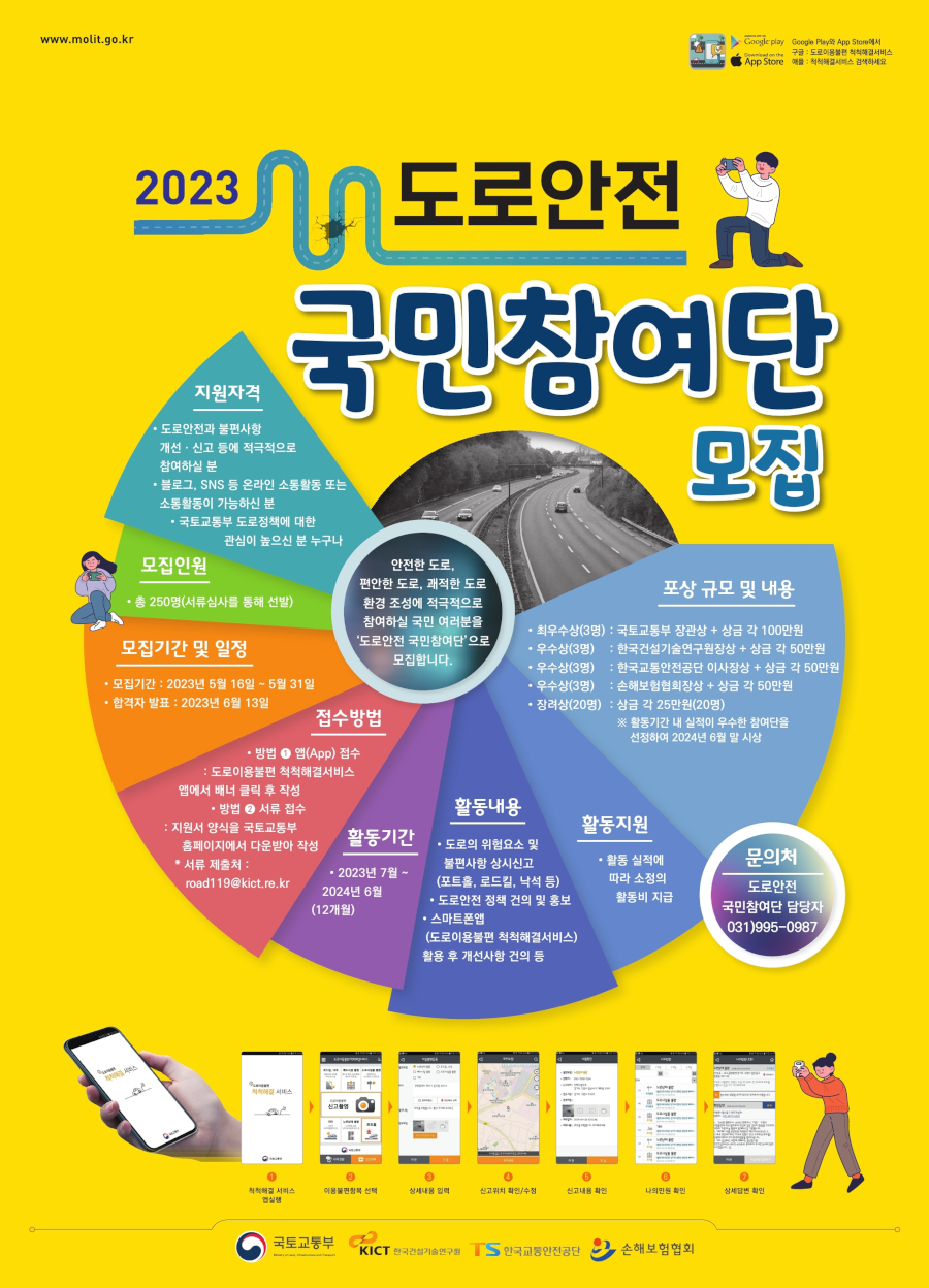 2023 도로안전 국민참여단 모집