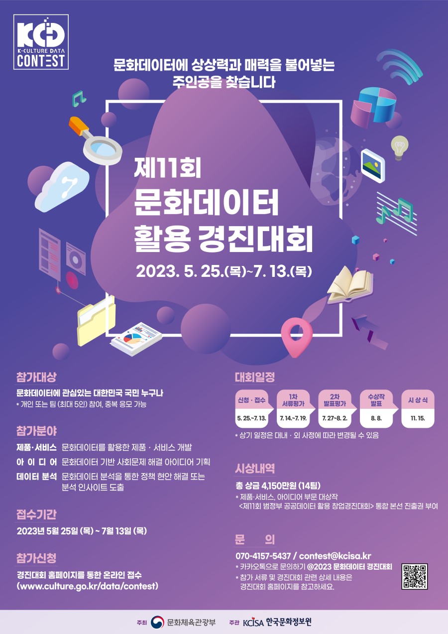 제11회 문화데이터 활용 경진대회