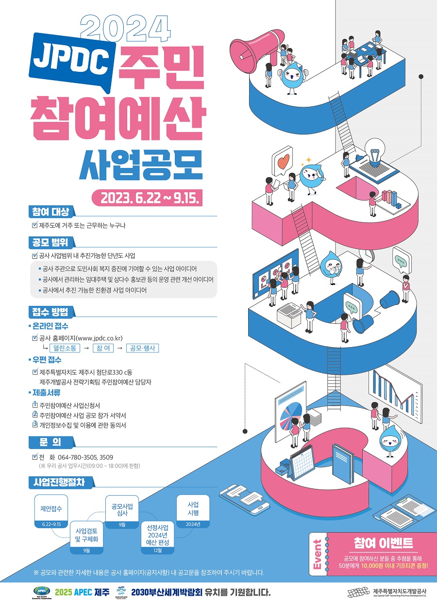 2024년 JPDC 주민참여예산 사업 공모