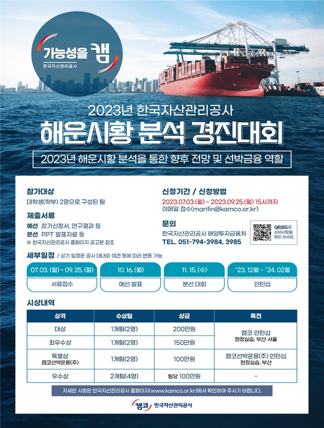 2023년 한국자산관리공사 해운시황 분석 경진대회