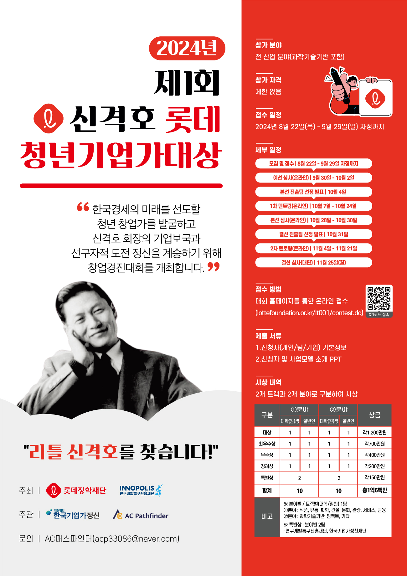  ‘제1회 신격호 롯데 청년기업가대상’ 창업대회