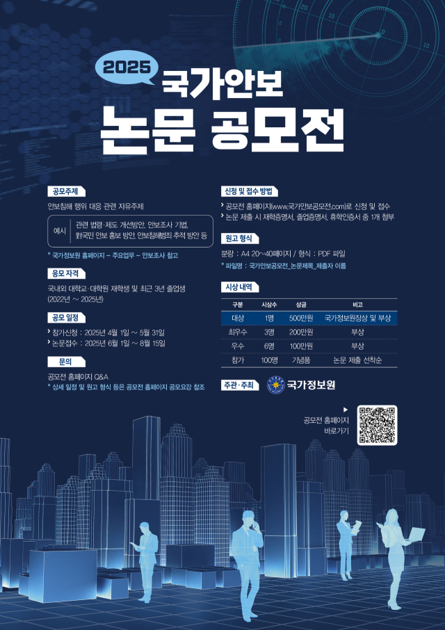 2025 국가안보 논문 공모전