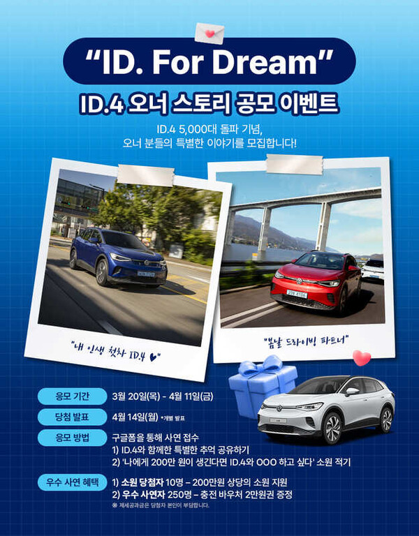 'ID. For Dream' 오너 스토리 공모전