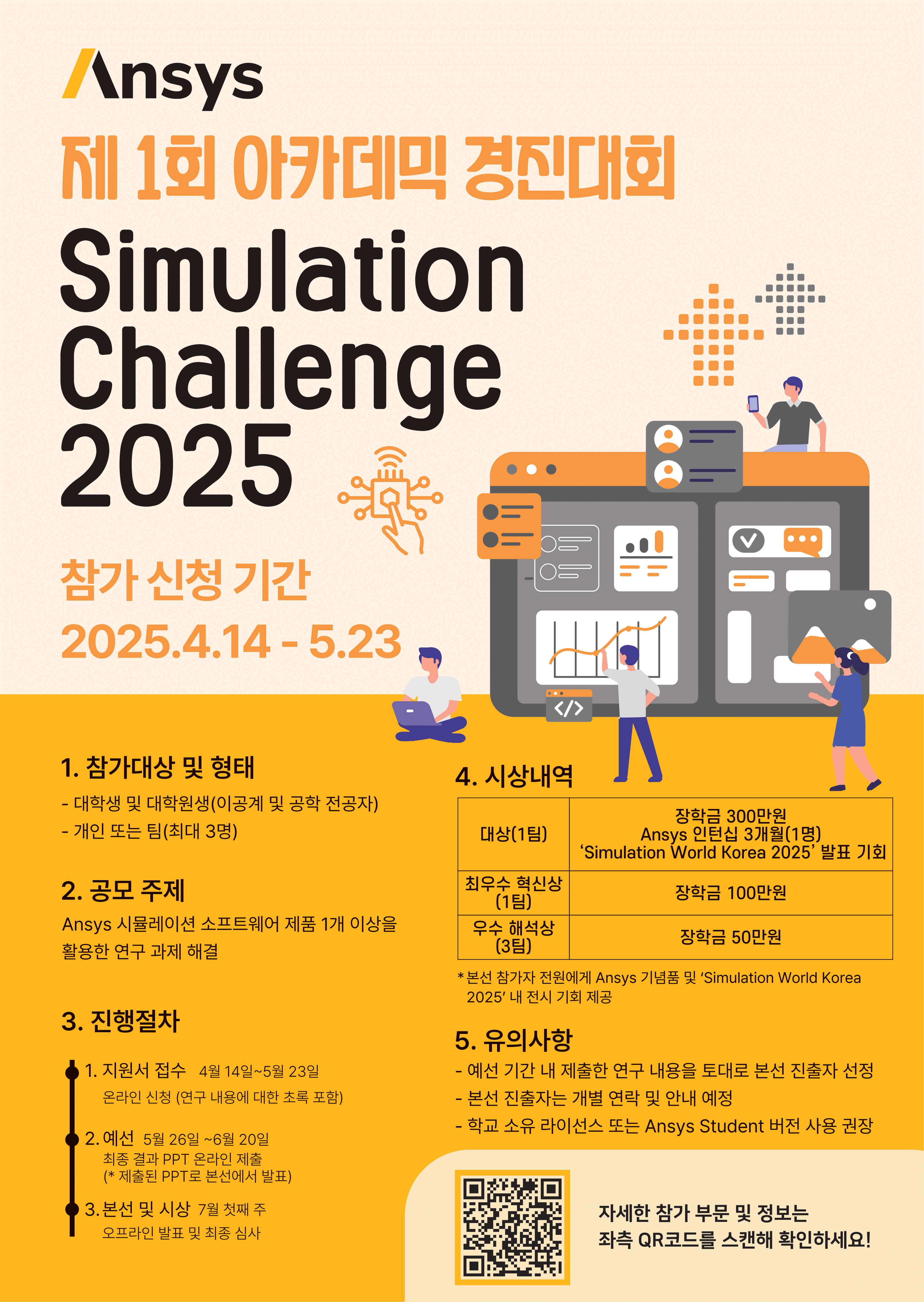 Ansys Simulation Challenge 2025 - 시뮬레이션 소프트웨어 활용 공모전