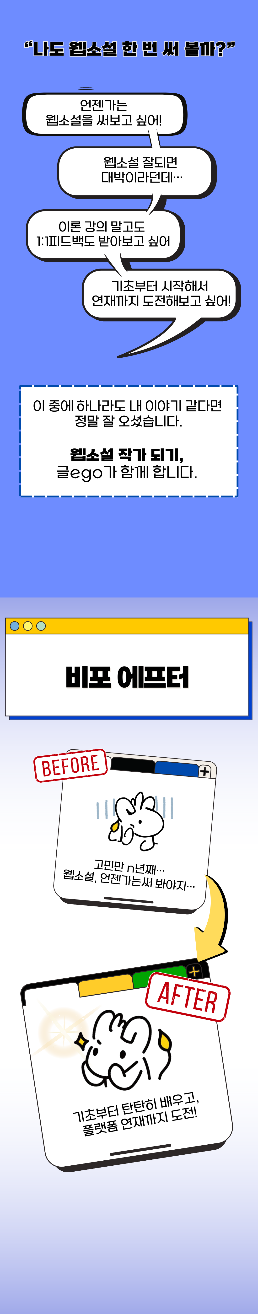 6주 만에 웹소설 작가 되기 프로젝트 [19기 모집 중]