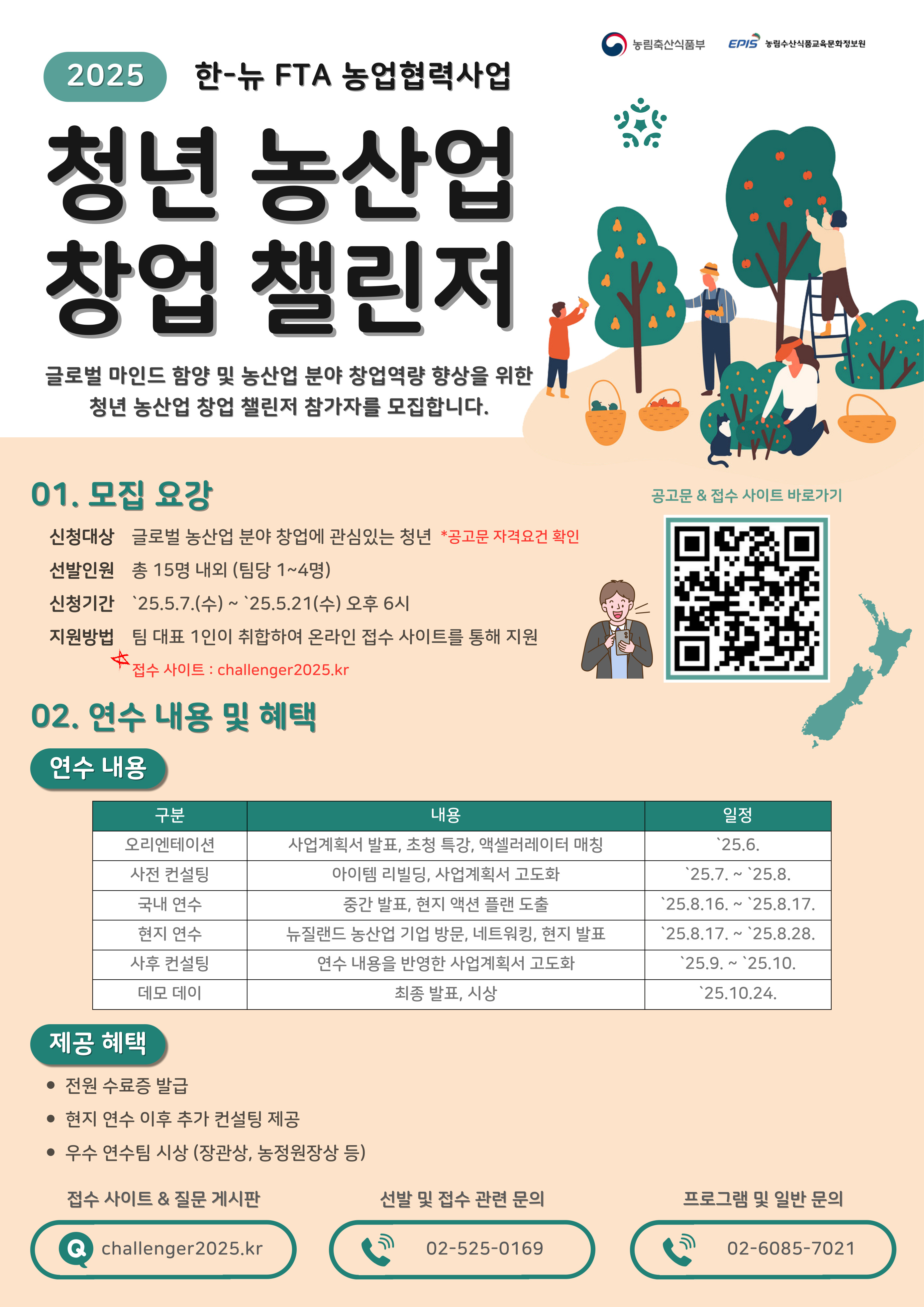 2025년도 청년 농산업 창업 챌린저
