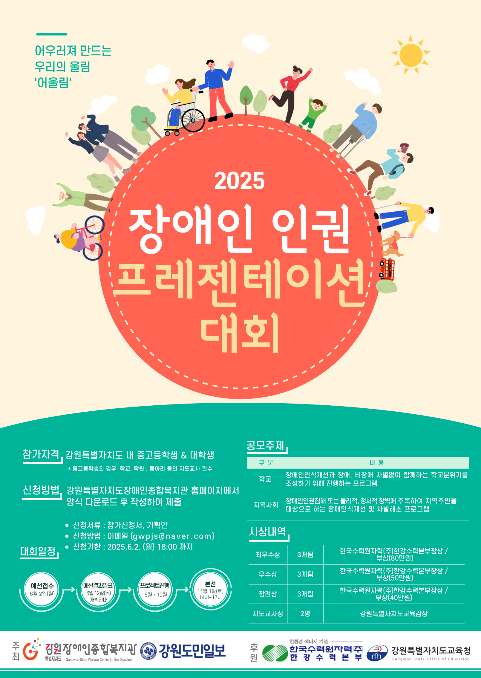 2025 장애인인권프레젠테이션대회