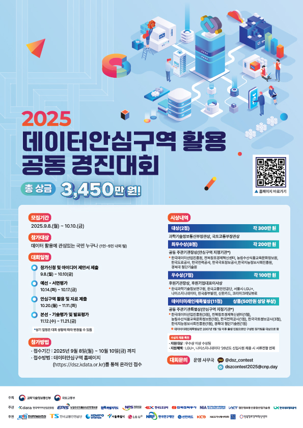 2025 데이터안심구역 활용 공동 경진대회