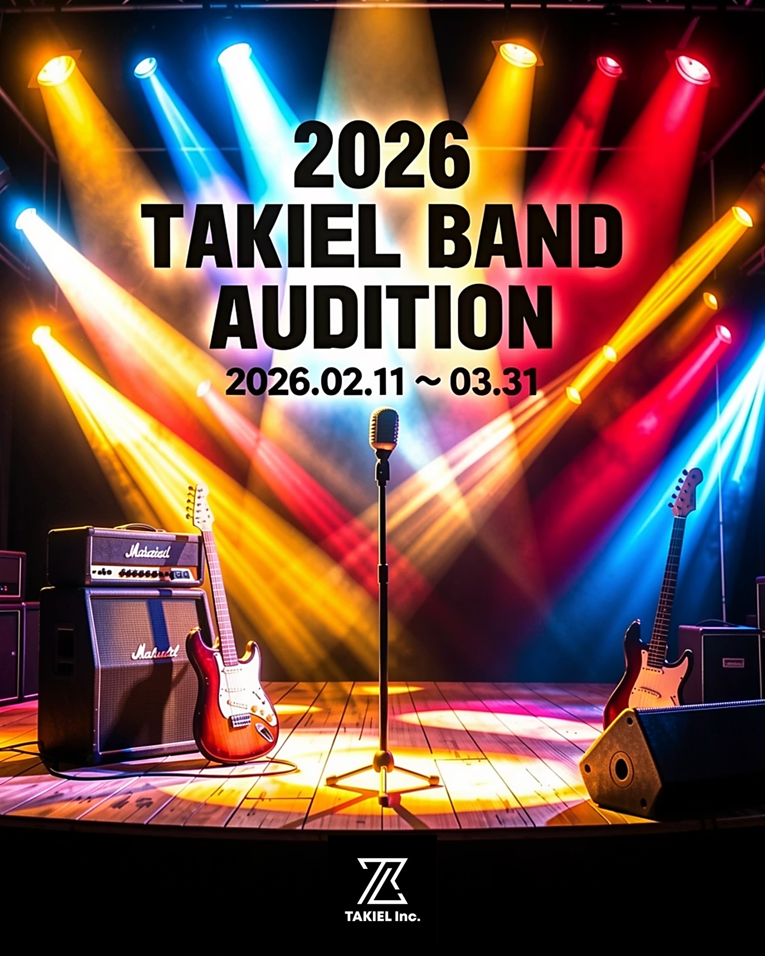 2026 TAKIEL BAND AUDITION