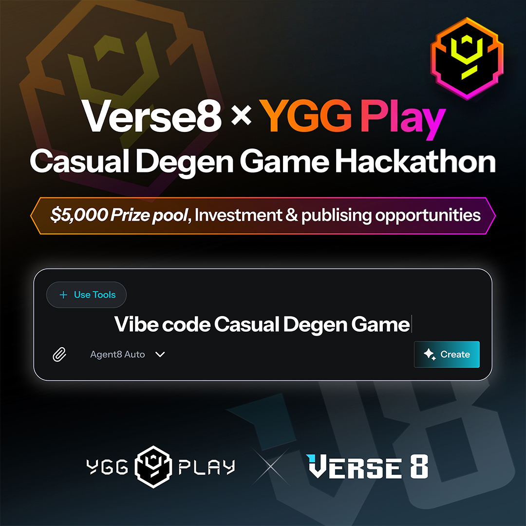 Verse8 × YGG Play | Casual Degen Game Hackathon